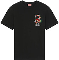 KENZO SS24 Slim Fit Dragon Logo Embroidered Crewneck T-Shirt - Year of Dragon FE55TS1504SG-99J KENZO SS24 Slim Fit Dragon Logo Embroidered Crewneck T-Shirt - Year of Dragon FE55TS1504SG-99J