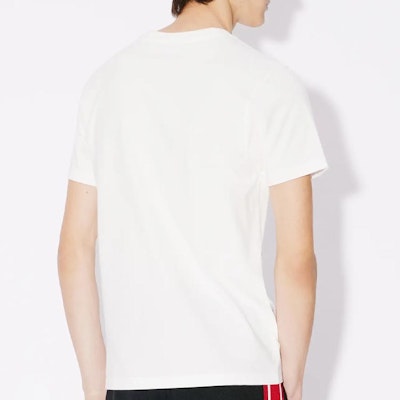 KENZO SS24 Kaos Crewneck Slim Fit Logo Naga Bordir - Tahun Naga FE55TS1504SG-99J 7