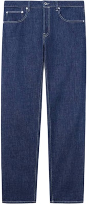 KENZO SS24 Slim Fit Mid-Rise Indigo Denim Jeans with Zipper Closure. FE65DP1016S1-DM Buy KENZO SS24 Slim Fit Mid-Rise Indigo Denim Jeans with Zipper Closure. FE65DP1016S1-DM