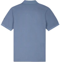 Lookbook KENZO SS24 Slim Fit Polo Shirt with Logo Tiger Embroidery - Blue. FE55PO5404PU-67