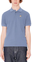 Purchase KENZO SS24 Slim Fit Polo Shirt with Logo Tiger Embroidery - Blue. FE55PO5404PU-67