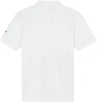Lookbook KENZO SS24 Slim Fit Polo Shirt with Tiger Logo Embroidery Grey White. FE55PO5404PU-02