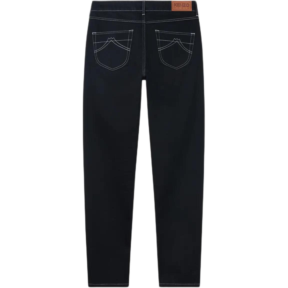 Lookbook KENZO SS24  Slim Straight Black Casual Pants FE65DP1016C1-BM