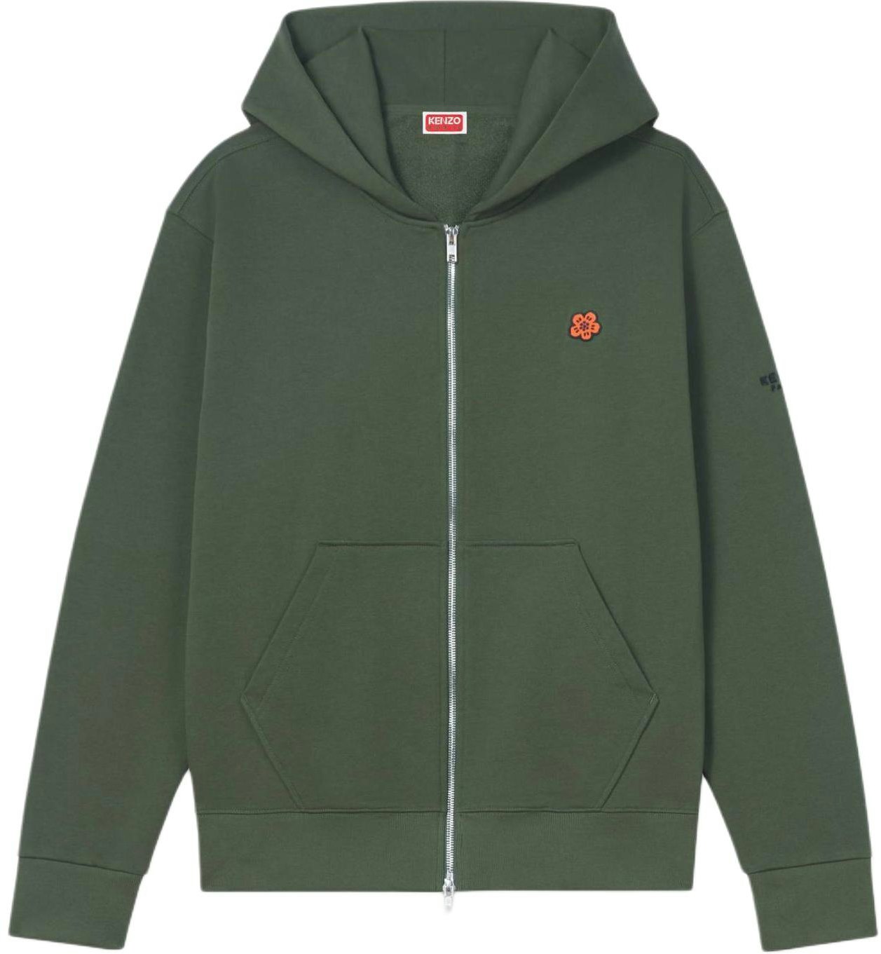 kenzo-ss-24-solid-logo-embroidered-zip-hoodie-deep-khaki-fe-65-sw-2254-mf-51