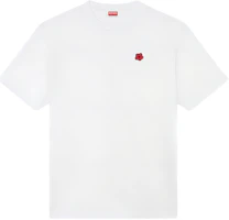 Order KENZO SS24 White Floral Embroidered Crewneck T-Shirt. FE65TS4744SG-02