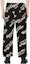 Details for KENZO SS24 All-Over Logo Print Relaxed Fit Drawstring Pants Unisex Black. FE58PA6034MG-99J