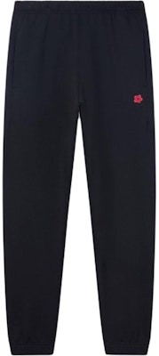 KENZO 2024春夏黑色彈性刺繡標誌男款運動長褲 FE65PA8254MF-99J Order KENZO 2024春夏黑色彈性刺繡標誌男款運動長褲 FE65PA8254MF-99J