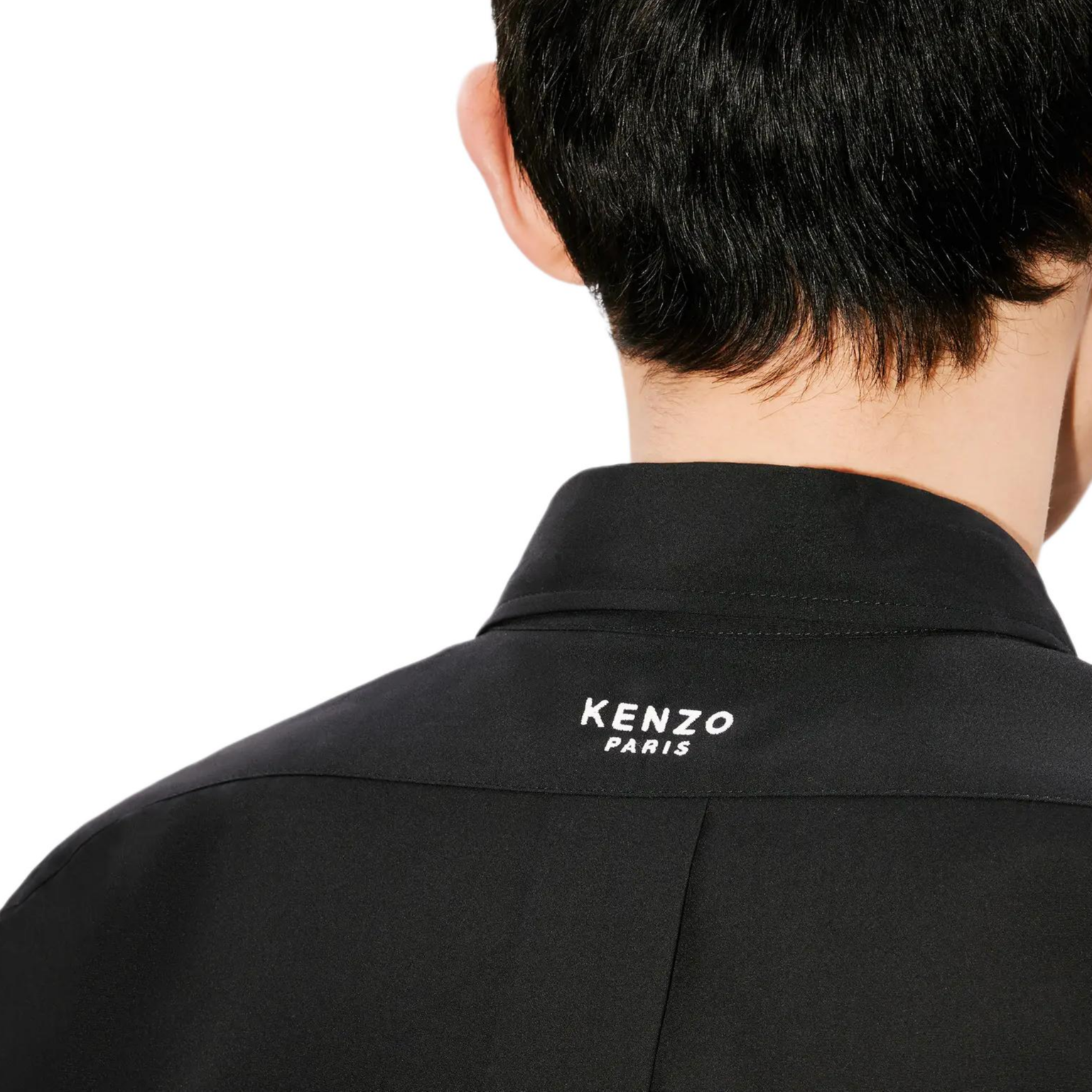 Cheap ケンゾー SS24 フローラル刺繍 長袖シャツ ブラック メンズシャツ. FE65CH4109LI-99