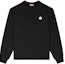 Buy KENZO SS24 Floral Logo Crewneck Pullover Sweatshirt Black FE65SW2204MG-99J