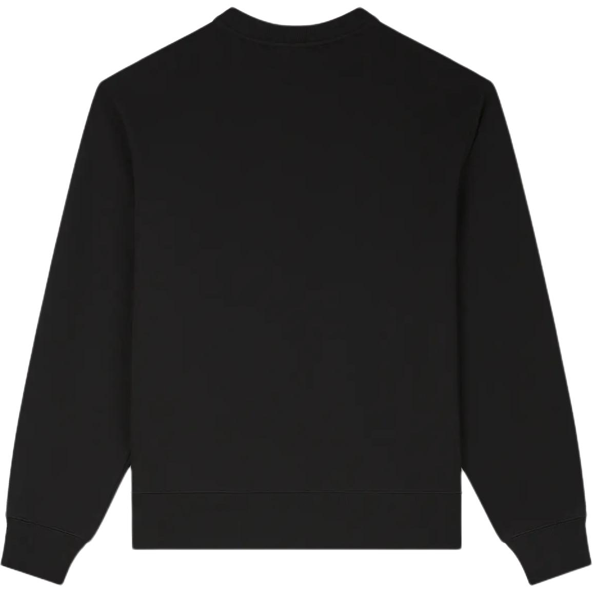 Lookbook KENZO SS24 Floral Logo Crewneck Pullover Sweatshirt Black FE65SW2204MG-99J