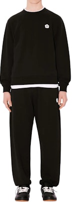 KENZO SS24 Floral Logo Crewneck Pullover Sweatshirt Black FE65SW2204MG-99J Shop KENZO SS24 Floral Logo Crewneck Pullover Sweatshirt Black FE65SW2204MG-99J