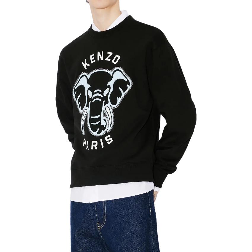 Details for Sudadera de Manga Larga con Gráfico KENZO SS24 Cuello Redondo. FE55SW1884MF-99