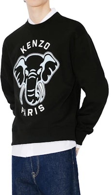 Sudadera de Manga Larga con Gráfico KENZO SS24 Cuello Redondo. FE55SW1884MF-99 Details for Sudadera de Manga Larga con Gráfico KENZO SS24 Cuello Redondo. FE55SW1884MF-99