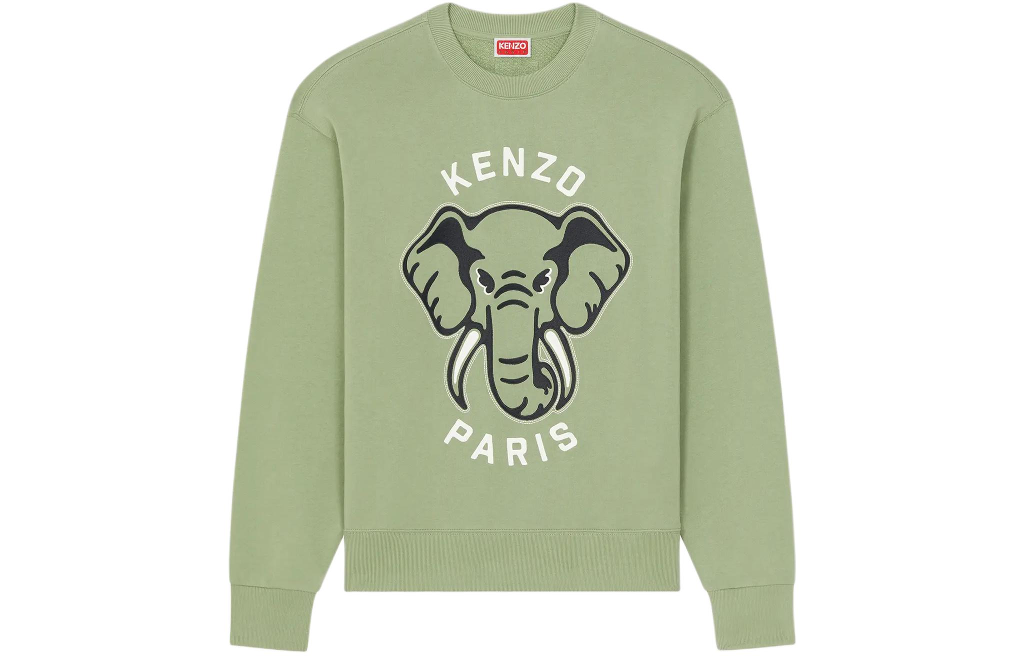 Cheap Sudadera de Manga Larga con Gráfico KENZO SS24 Cuello Redondo. FE55SW1884MF-99