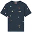 Buy KENZO SS24 Graphic Print Midnight Blue Crewneck Tee Short Sleeve FE55TS2784SG-77