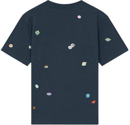 KENZO SS24 Graphic Print Midnight Blue Crewneck Tee Short Sleeve FE55TS2784SG-77 Lookbook KENZO SS24 Graphic Print Midnight Blue Crewneck Tee Short Sleeve FE55TS2784SG-77