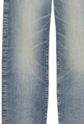 KENZO SS24 Light Blue Straight-Leg Mid-Rise Jeans for Men FE55DP3316I7-DY Purchase KENZO SS24 Light Blue Straight-Leg Mid-Rise Jeans for Men FE55DP3316I7-DY