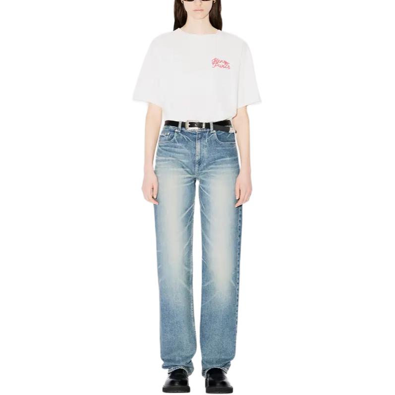 Sizing KENZO SS24 Kaos Unisex Oversized Logo Crewneck Off-White. FE68TS0074SG-02