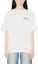 Cheap KENZO SS24 Kaos Unisex Oversized Logo Crewneck Off-White. FE68TS0074SG-02