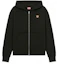 Buy KENZO SS24 老虎刺繡標誌連帽拉鍊外套 男女 黑色 FE55SW1964MF-99J