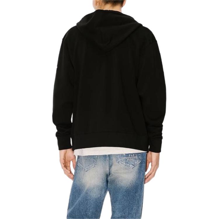 KENZO SS24 Logo Tiger Patch Hoodie Zip-Up Unisex Black FE55SW1964MF-99J 圖 7