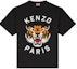 Order KENZO SS24 Camiseta Negra Unisex Relajada con Logo y Tigre Estampado. FE68TS0084SI-99J