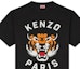 Shop KENZO SS24 Camiseta Negra Unisex Relajada con Logo y Tigre Estampado. FE68TS0084SI-99J