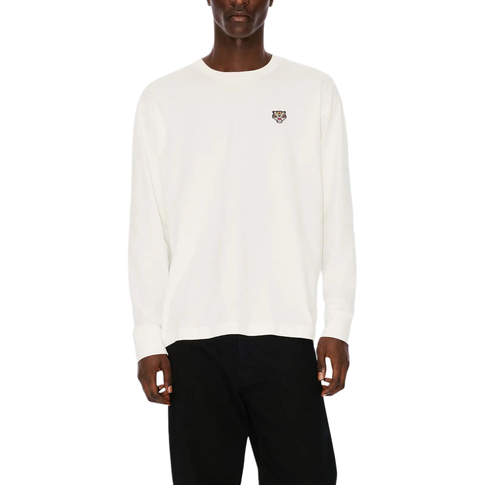 Kenzo SS24 Tiger Embroidery Crewneck Sweatshirt Grey White FE55TS1994SG-02 圖 5