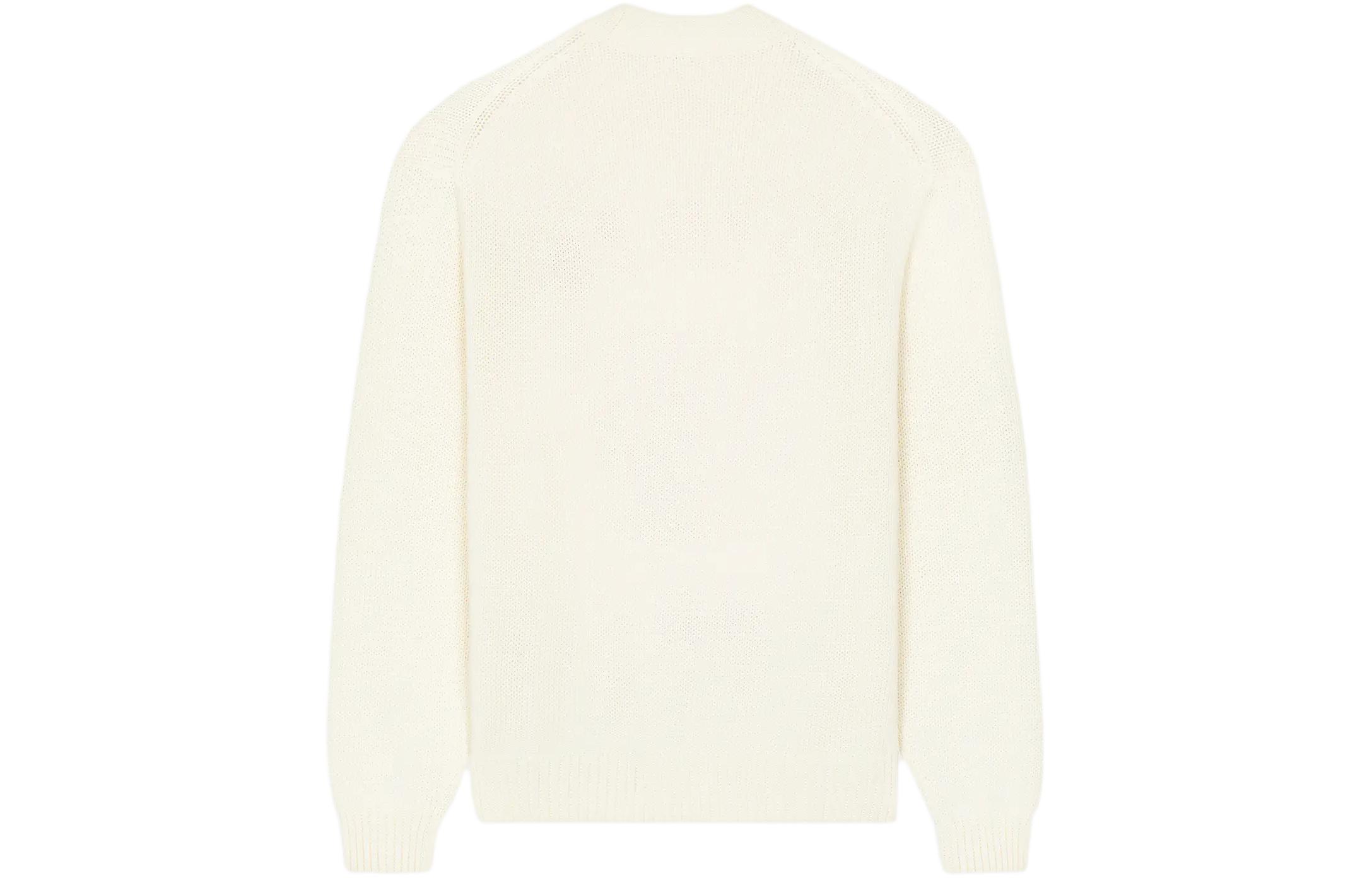 Lookbook KENZO SS24 虎头标志针织套头毛衣圆领卫衣 男女款 米白色 FE58PU0143LD-02