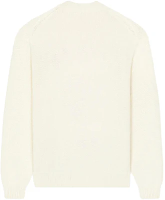 KENZO SS24 Sweater Rajut Logo Harimau Crewneck Unisex Off-White. FE58PU0143LD-02 Lookbook KENZO SS24 Sweater Rajut Logo Harimau Crewneck Unisex Off-White. FE58PU0143LD-02