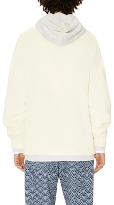 KENZO SS24 Sweater Rajut Logo Harimau Crewneck Unisex Off-White. FE58PU0143LD-02 Cheap KENZO SS24 Sweater Rajut Logo Harimau Crewneck Unisex Off-White. FE58PU0143LD-02