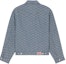 Lookbook Chaqueta Vaquera Azul Lavado Kenzo SS24 Estampado Wave Cuello Cuadrado Hombre. FE55DB1006K1-DM