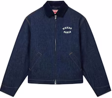 KENZO SS25 Blue Tiger Graphic Long-Sleeve Denim Jacket FF55DV1136B1-DM KENZO SS25 Blue Tiger Graphic Long-Sleeve Denim Jacket FF55DV1136B1-DM