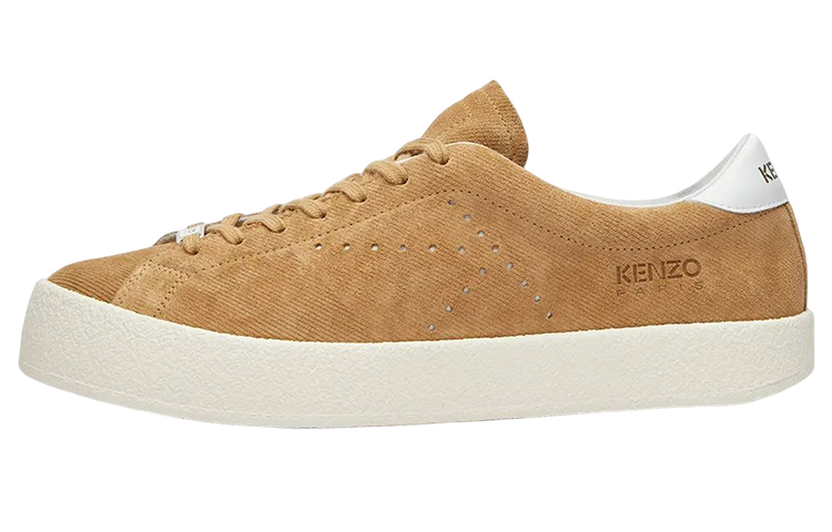 Buy KENZO 絨面 低筒綁帶 時尚休閒鞋 男款 棕色