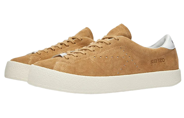 Kenzo Suede Low-Top Lace-Up 'Fashion Sneaker Brown' 圖 2