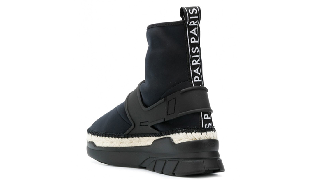 Kenzo Takada Sneaker Boots Black 'Grass Knit Patchwork' 圖 3