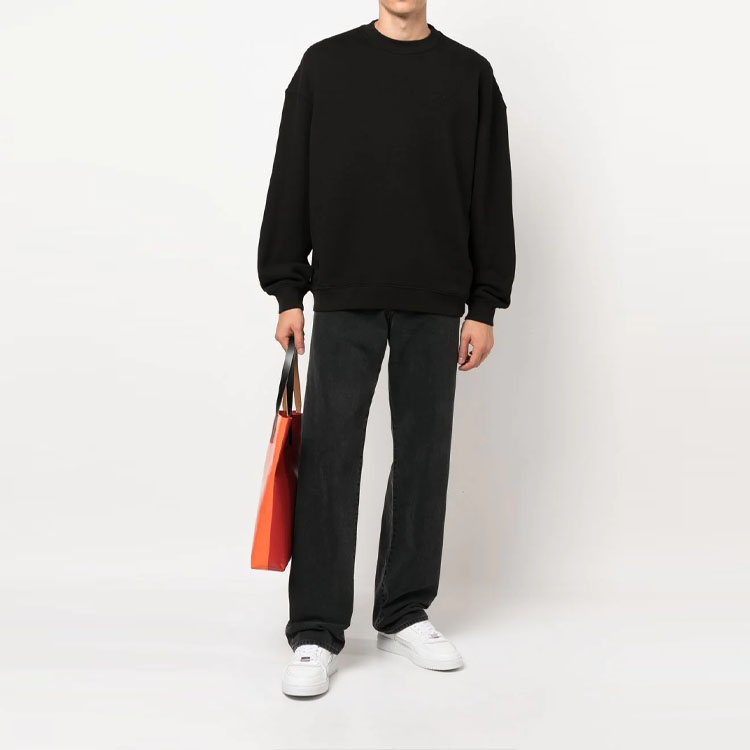 Sizing KENZO Takada Straight-Leg Jeans  Black Denim Pants FC65DP3319EJ-99