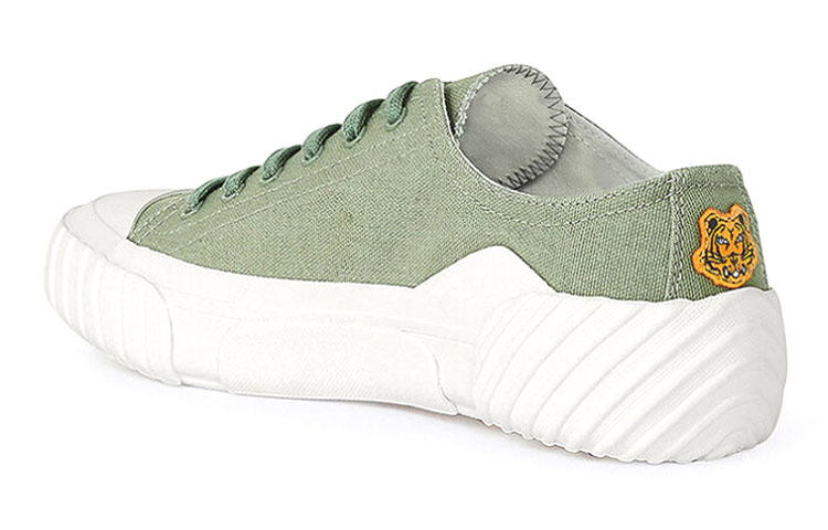 Shop Kenzo虎纹标志低帮'绿色' FB65SN430F50-46