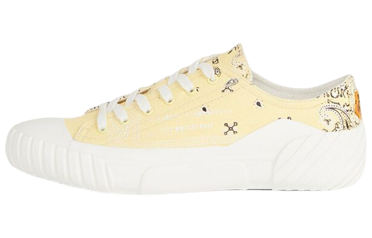 Kenzo Tiger Crest Low Top Canvas 'Light Yellow' FC55SN430F74-43
