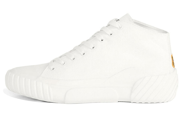 Kenzo Tiger Crest Mid-Top Sneakers 'Pure White'