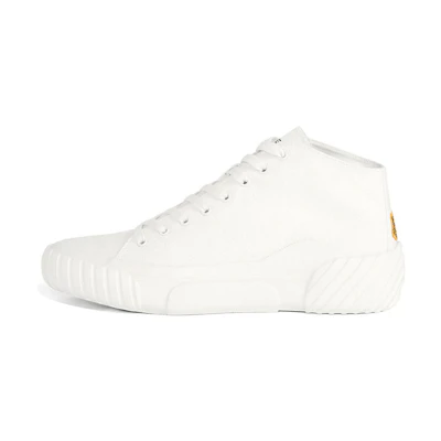 Kenzo Tiger Crest Mid-Top Sneakers 'Pure White'