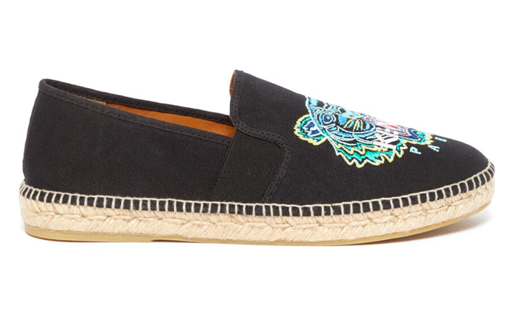Kenzo Tiger Elasticated Espadrilles 'Black Tiger Embroidery' 圖 2