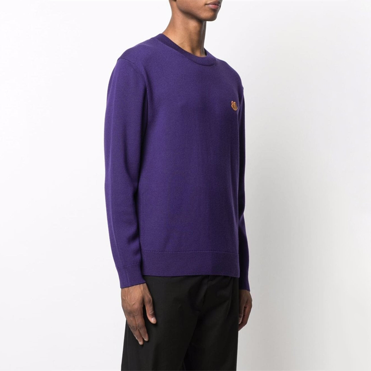 KENZO Tiger Embroidered Crewneck Sweatshirt Purple - . 5PU6423TA-80 圖 7
