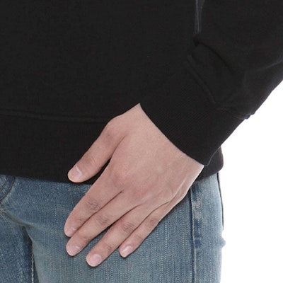 KENZO 老虎刺绣男女同款黑色圆领卫衣 5SW0084XE-99 Cheap KENZO 老虎刺绣男女同款黑色圆领卫衣 5SW0084XE-99