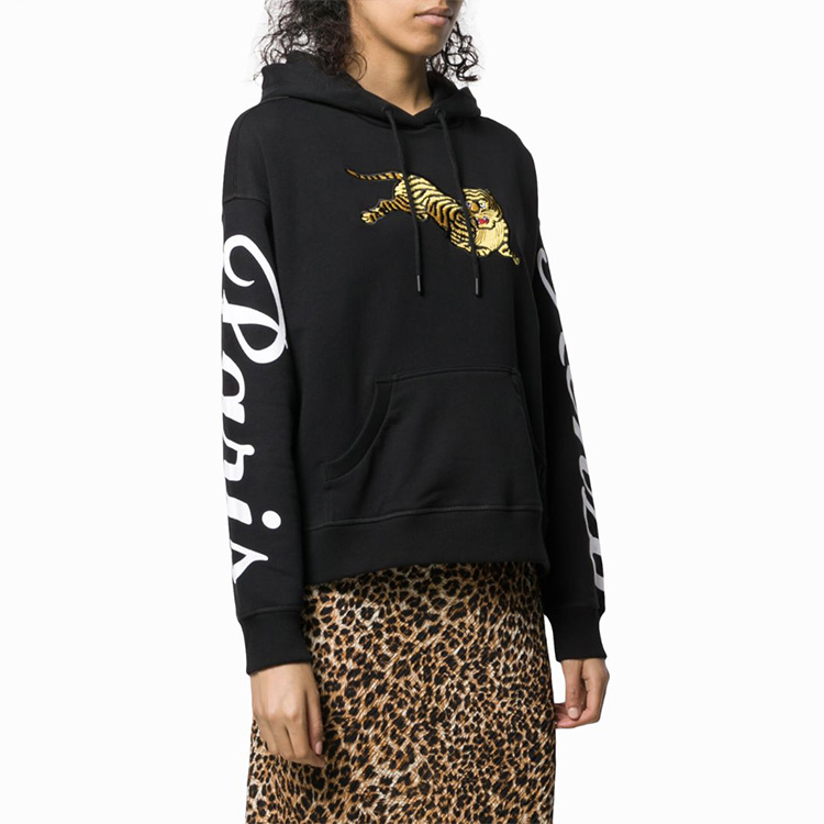 Details for Kenzo 刺绣虎头连帽衫 男女通用 黑色 F962SW765972-99