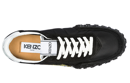 Kenzo Tiger Embroidered Sneakers 'Black' 圖 2