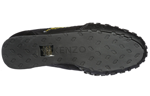 Kenzo Tiger Embroidered Sneakers 'Black' 圖 4