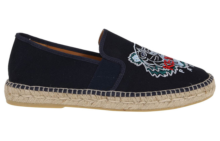 Order Kenzo Tiger Embroidery Flat Espadrille 'Black' F965ES188F70-76