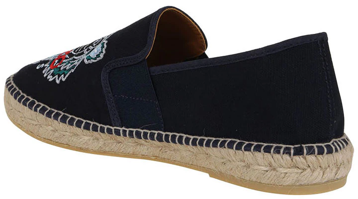 Kenzo Tiger Embroidery Flat Espadrille 'Black' F965ES188F70-76 Shop Kenzo Tiger Embroidery Flat Espadrille 'Black' F965ES188F70-76