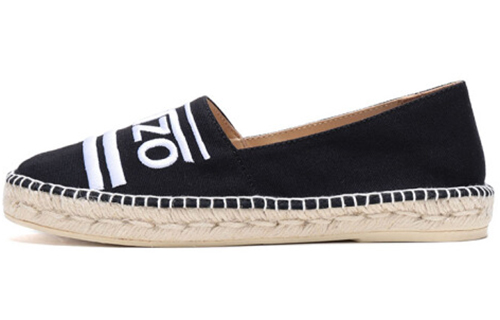 Kenzo Tiger Espadrille Slip-On 'Black Logo' 5ES180F7699
